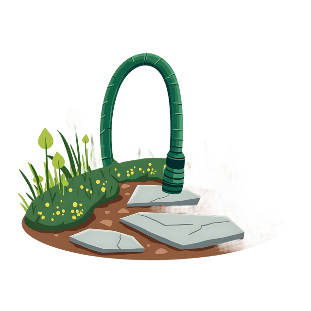 Free transparent PNG: Garden Hose Loop  Landscape Design Clipart, free downloadable png