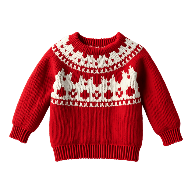 Free transparent PNG: Christmas Sweater PNG  Festive Holiday Clothing for Seasonal Designs  Crafts
