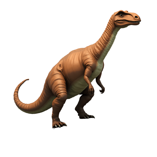 Free transparent PNG: Megalosaurus Standing on Hilltop Transparent PNG