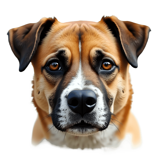 Free transparent PNG: Dog Face PNG with Transparent Background for Art and Design