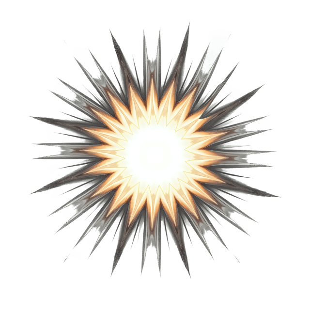 Free transparent PNG: Irregular Ray Burst  Unique Design Clipart, free transparent png download