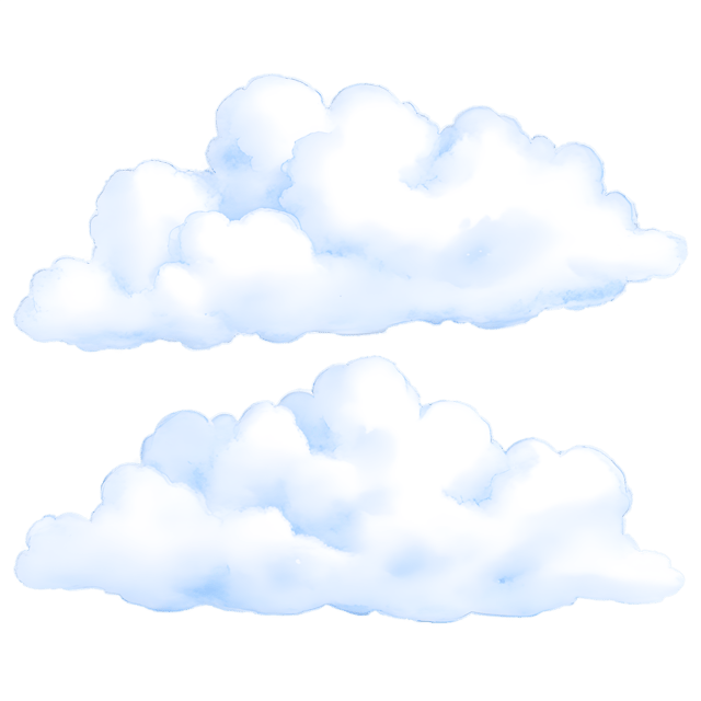 Free transparent PNG: Soft White Clouds PNG Background for Sky and Nature Imagery