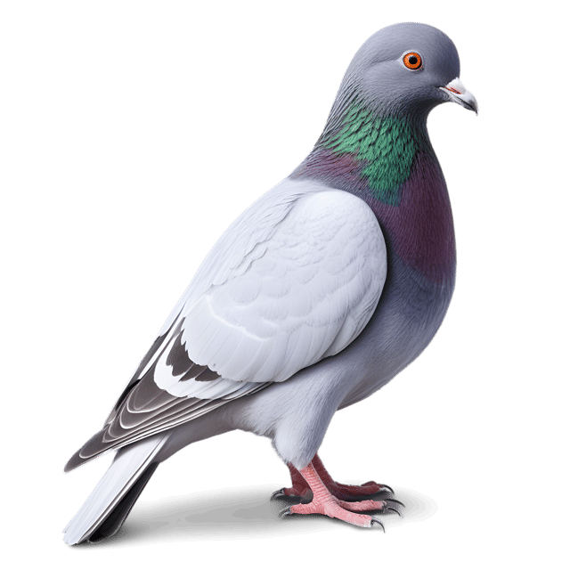 Free transparent PNG: Pigeon Bird PNG with Transparent Background for Art and Design