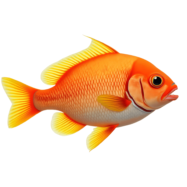 Free transparent PNG: Bright Fish School  Yellow Tail Clipart, free download png