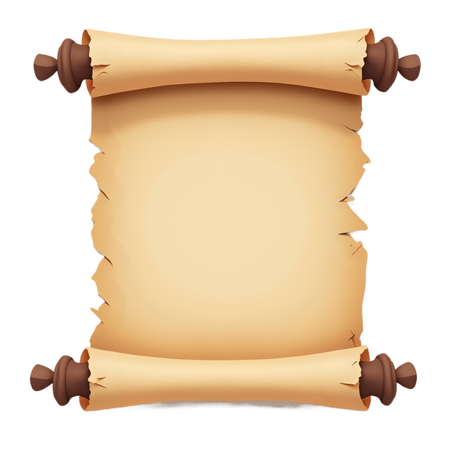 Free transparent PNG: Ancient Paper Scroll  Historical Clipart, free downloadable png