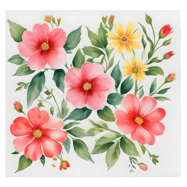 Free transparent PNG: Floral Fabric PNG with Transparent Background for Design Projects