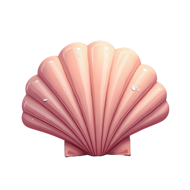 Free transparent PNG: Sparkly Shell  Beach Clipart, free transparent png download