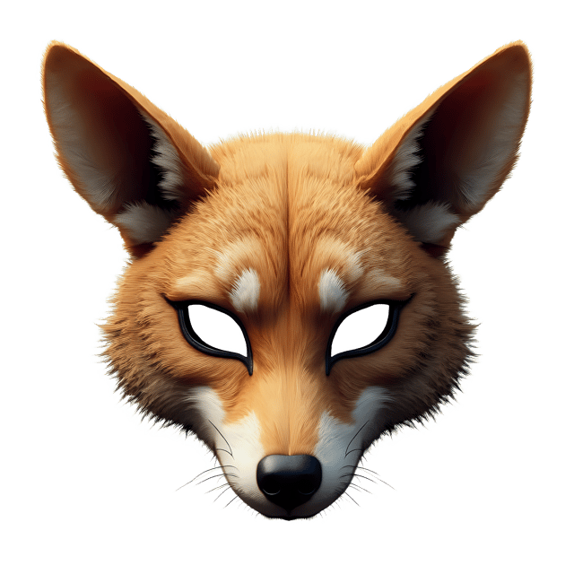 Free transparent PNG: Animal Head Mask Transparent PNG for Creative Design Projects