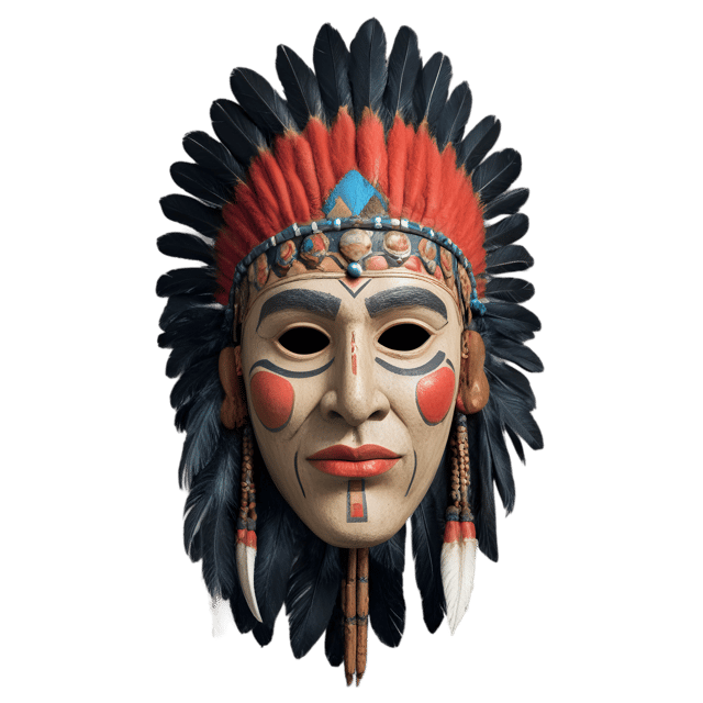 Free transparent PNG: Siberian Shaman Mask PNG Transparent Background