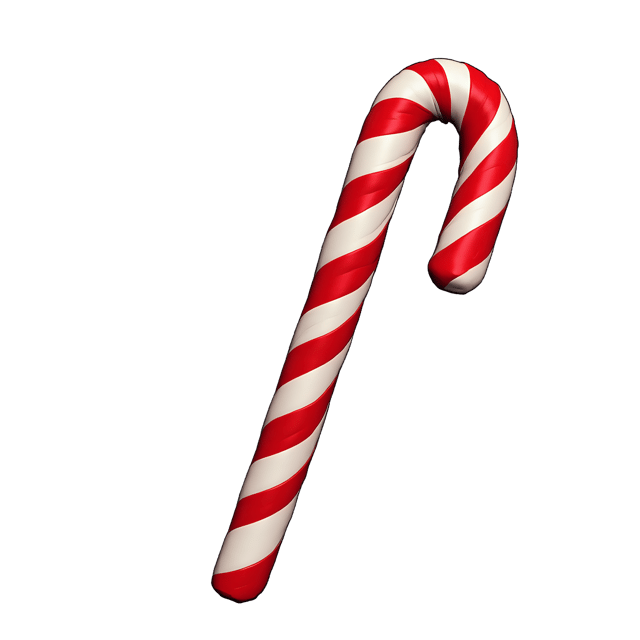 Free transparent PNG: Bright Wrapped Candy Cane PNG with Transparent Background for Sweet Imagery