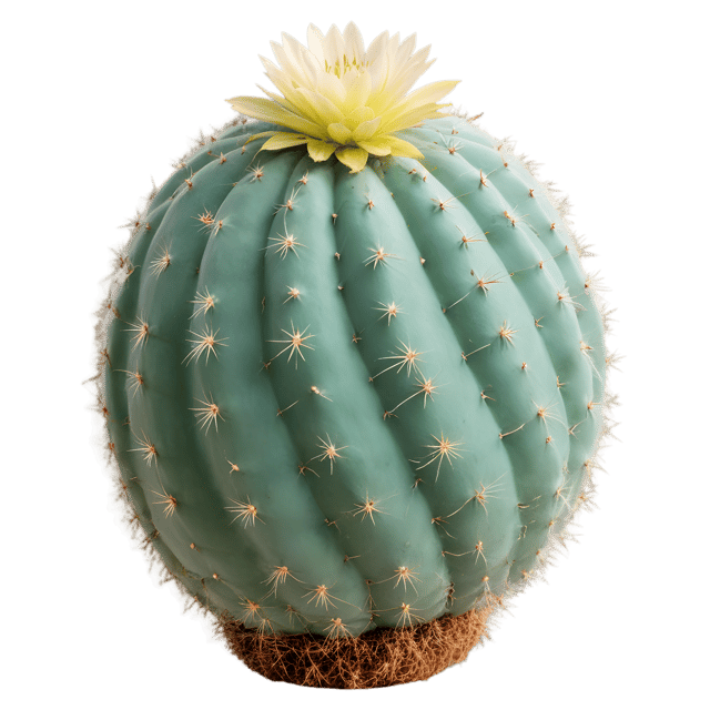 Free transparent PNG: Copiapoa Cactus Transparent PNG for Botanical Illustration and Design