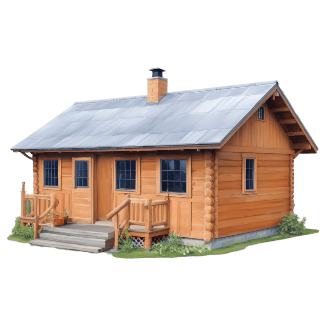 Free transparent PNG: Wood-Paneled Retreat PNG with Transparent Background for Interior Design