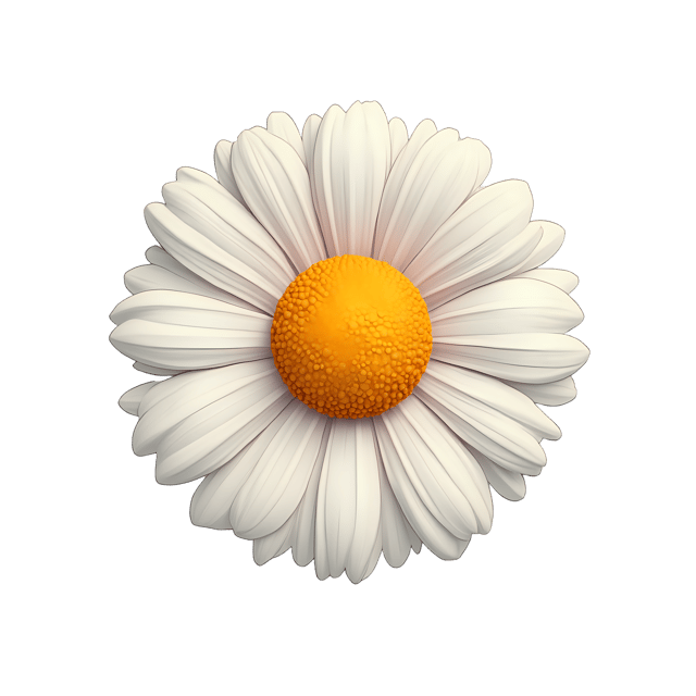 Free transparent PNG: Sparkly Daisy  Flower Clipart, free png download