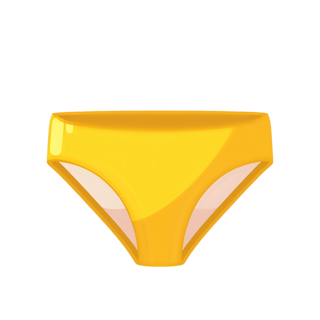 Free transparent PNG: Yellow Bikini Bottom PNG with Transparent Background for Fashion and Design