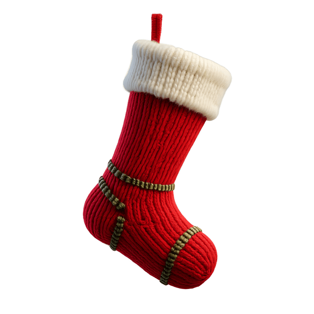 Free transparent PNG: Christmas Stocking PNG  Perfect for Holiday Crafts, Decor  Greetings