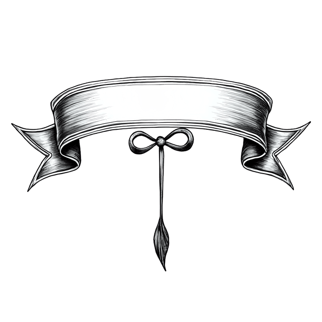 Free transparent PNG: Ornamental Ribbon with Loop and Tail  Free Downloadable PNG Clipart