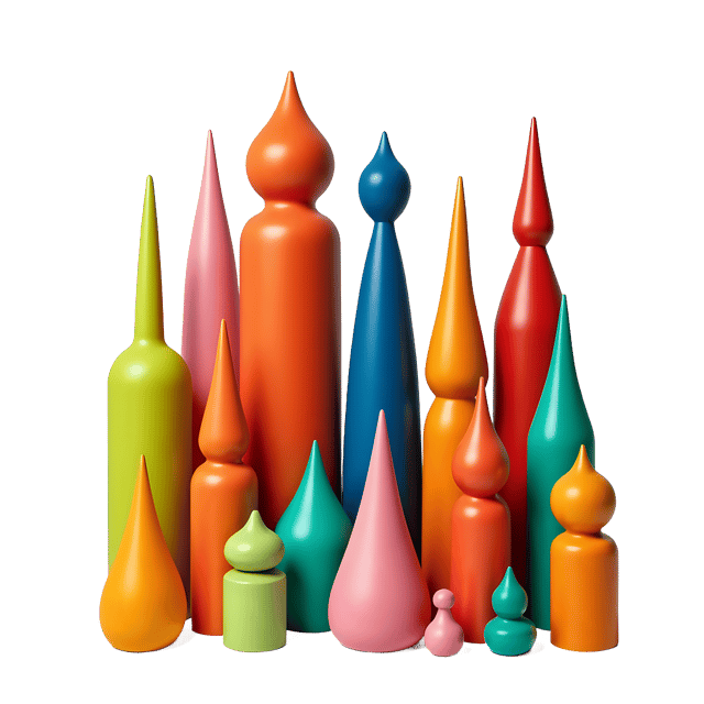 Free transparent PNG: Abstract 3D Sculptures PNG