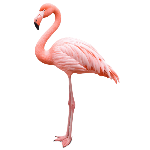 Free transparent PNG: Flamingo Bird PNG with Transparent Background for Art and Design