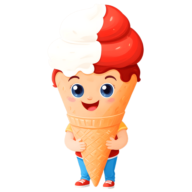 Free transparent PNG: Ice Cream Cone PNG Transparent Background for Confectionery and Dessert Imagery