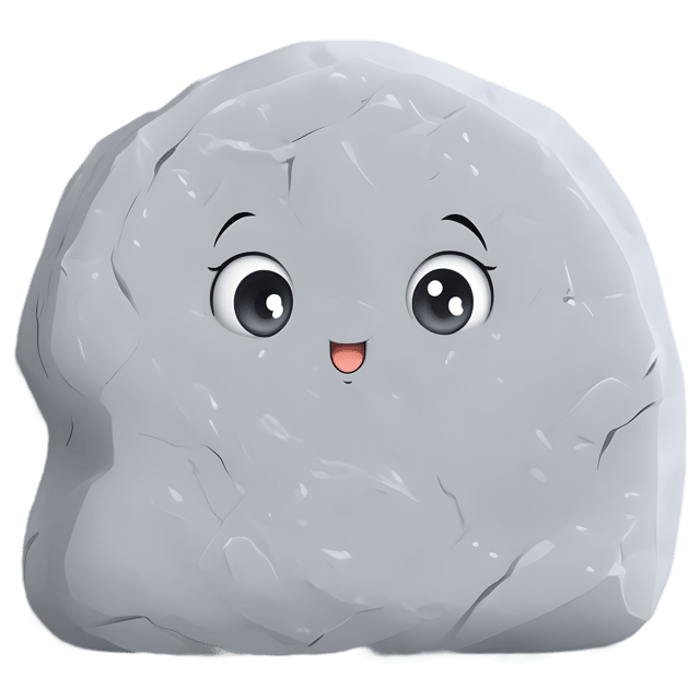 Free transparent PNG: Chiseled Gray Stone Texture PNG with Transparent Background for Design Projects