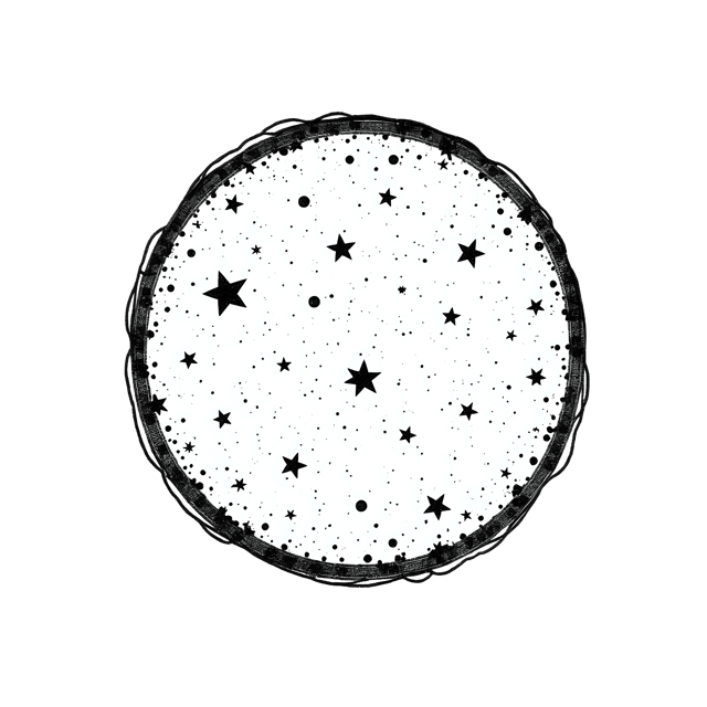 Free transparent PNG: Stamp with Tiny Stars  Free PNG Download for Creative Projects