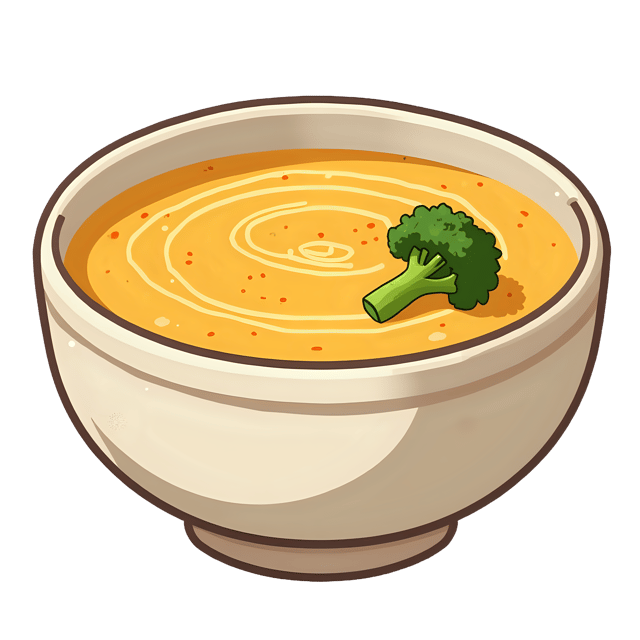 Free transparent PNG: Broccoli Cheddar Soup  Comfort Food Clipart, free downloadable png
