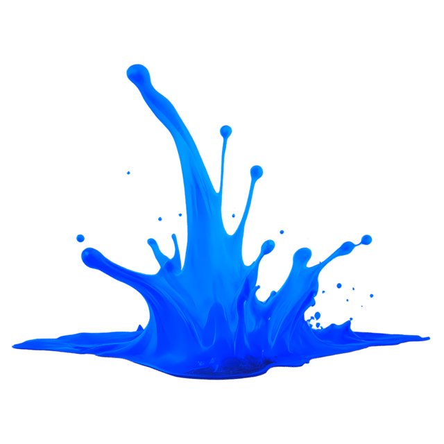 Free transparent PNG: Indigo Color Splash Transparent PNG for Creative Use