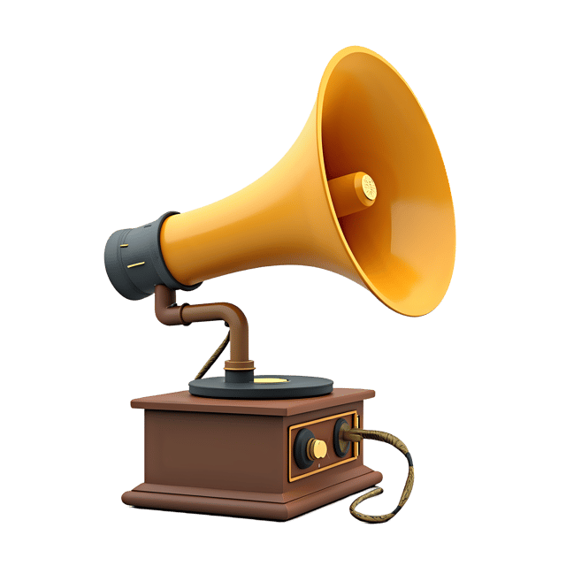 Free transparent PNG: Phonograph Horn PNG Clipart  Historical Audiovisual Component