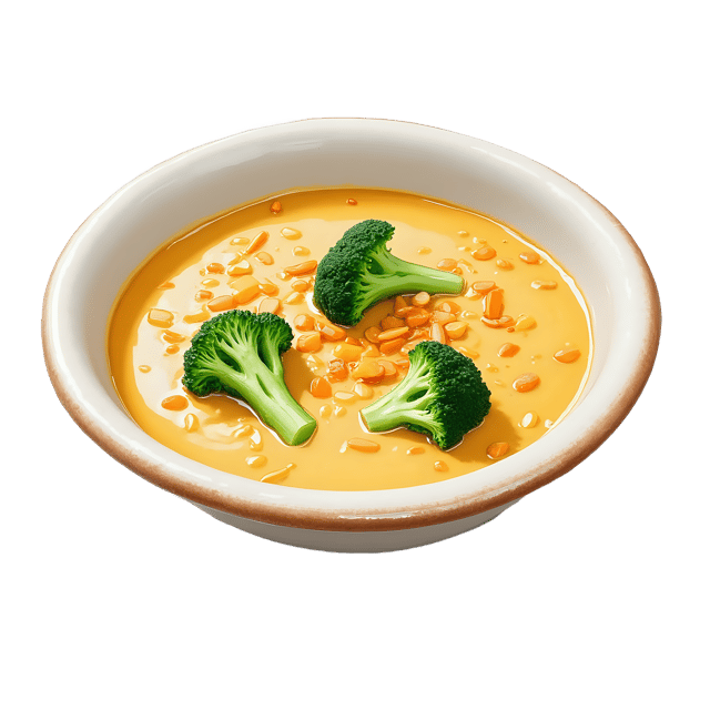 Free transparent PNG: Broccoli Cheddar Soup with Garlic Bread  Food Clipart, free downloadable png