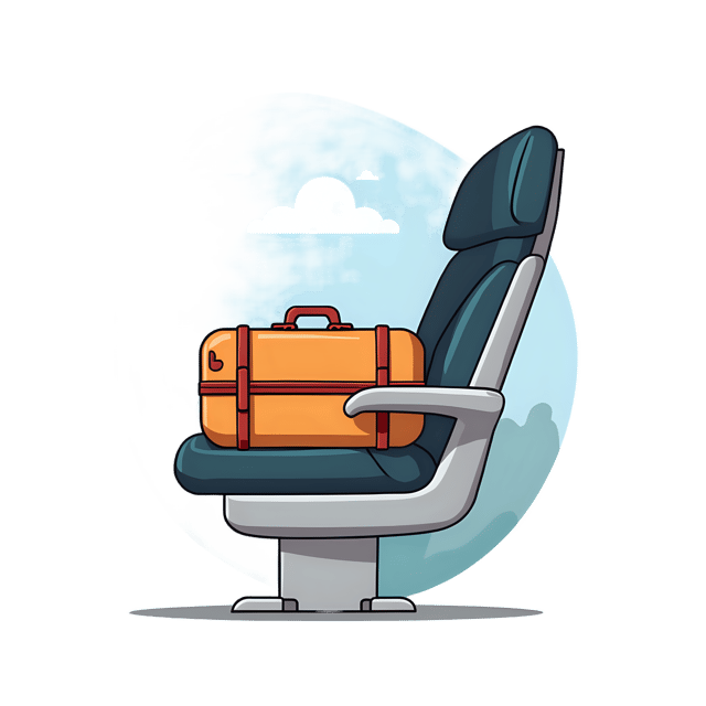 Free transparent PNG: Luggage Under Airplane Seat  Travel Clipart, free downloadable png