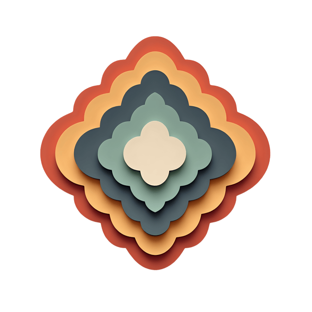 Free transparent PNG: Layered Shape Design Element PNG Clipart  Perfect for Modern and Creative Projects