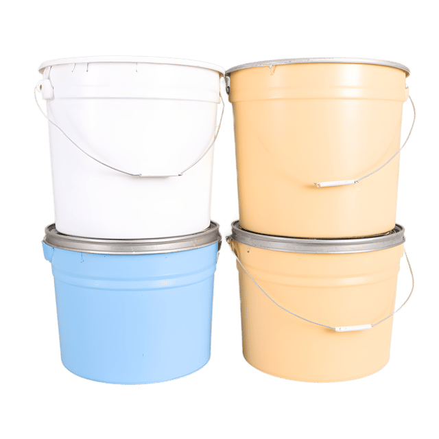 Free transparent PNG: Empty Paint Buckets Transparent PNG for Creative Design Projects