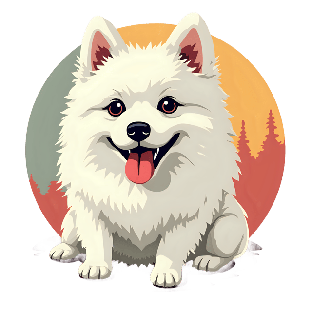 Free transparent PNG: American Eskimo Dog PNG Clipart  Ideal for Pets, Art, and Education