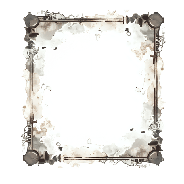 Free transparent PNG: Retro Stamp Border with Ink Smudge  Vintage Clipart Design, free png download