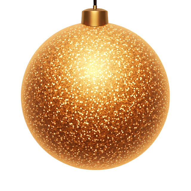 Free transparent PNG: Sparkly Round Ornament  Free Glowing PNG Download