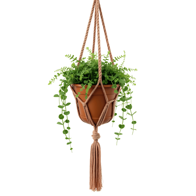 Free transparent PNG: Knitted Plant Hanger PNG Clipart  Perfect for Home Decor  Crafting
