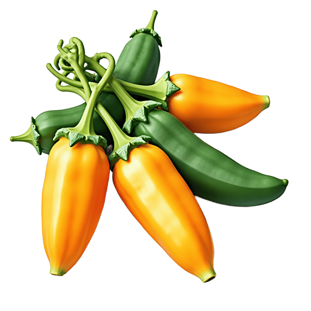 Free transparent PNG: Okra PNG Clipart  Great for Kitchen Designs, Crafts  Decor