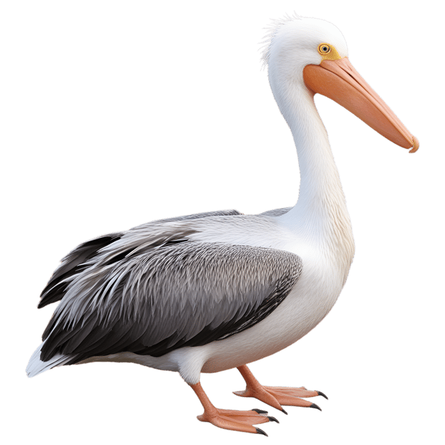 Free transparent PNG: Pelican Bird Transparent PNG for Art and Design
