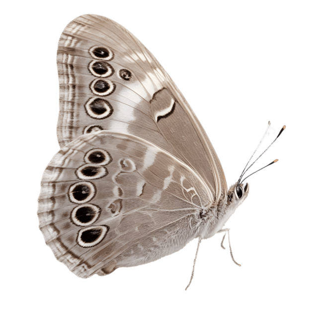 Free transparent PNG: Northern Pearly-eye Butterfly PNG with Transparent Background for Art and Design