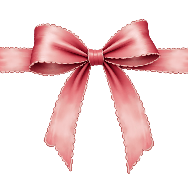 Free transparent PNG: Glossy Ribbon with Scallop Trim  Elegant Decor Clipart, free png download