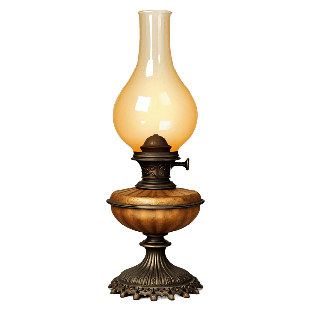 Free transparent PNG: Victorian Oil Lamp PNG Clipart  Historical Lighting for Design  Decor