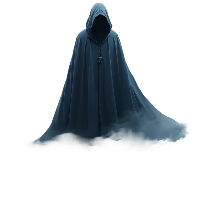 Free transparent PNG: Ghostly Mist Cloak Transparent PNG for Supernatural and Ethereal Imagery