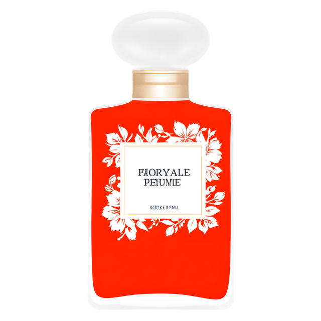Free transparent PNG: Floral Perfume PNG with Transparent Background for Floral Design and Aromatherapy Visuals
