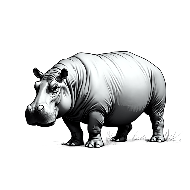 Free transparent PNG: Hippopotamus PNG Clipart  Perfect for African Wildlife Projects  Decor