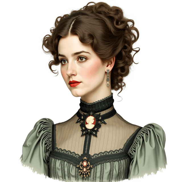 Free transparent PNG: Victorian Woman Portrait  Historical Figure Clipart, free transparent png download