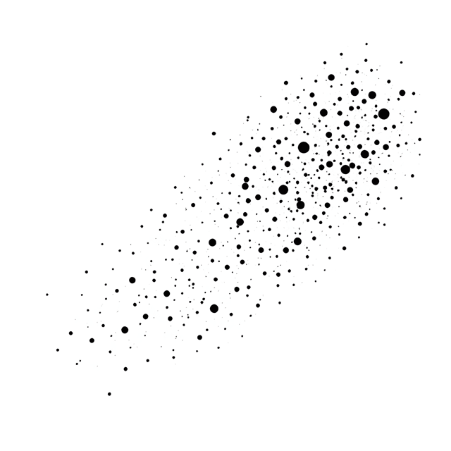 Free transparent PNG: Floating Dot Cluster PNG Clipart  Perfect for Abstract Design and Decor