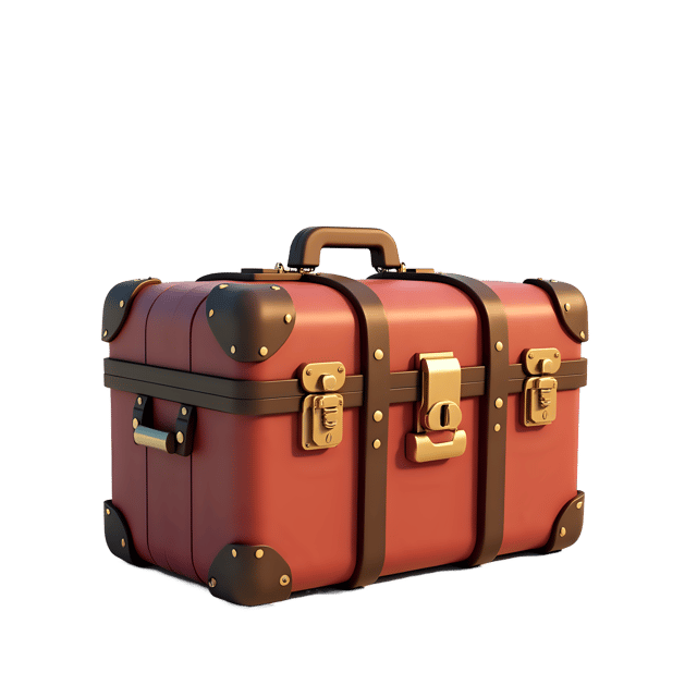 Free transparent PNG: Trunk Suitcase PNG Download  Travel Essentials Clipart for Luggage  Accessories