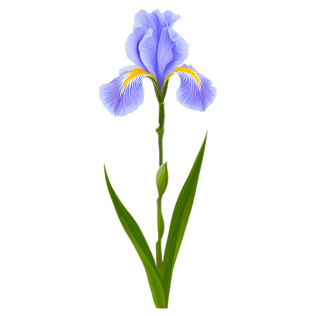 Free transparent PNG: Iris Flower Transparent Background PNG