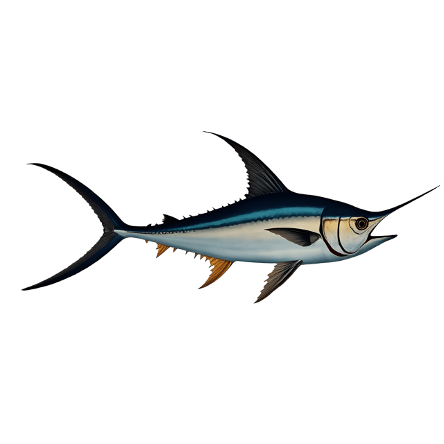 Free transparent PNG: Marlin Fish PNG Clipart  Perfect for Underwater Themes and Art