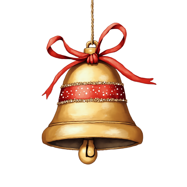 Free transparent PNG: Mini Bell Ornament  Holiday Clipart, free downloadable png